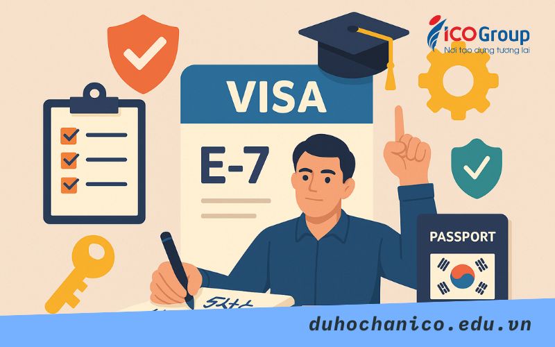 dieu kien cap visa e7