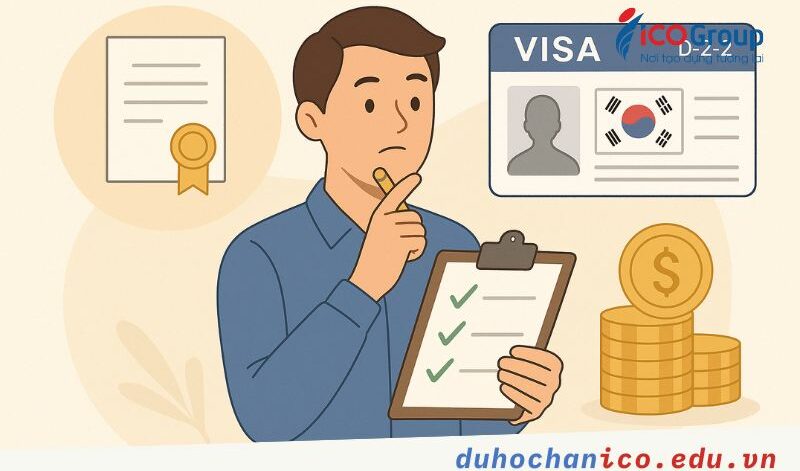 dieu kien xin visa d2 2
