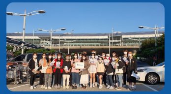 24 du học sinh kỳ T9/2021 nhập cảnh Hàn Quốc an toàn