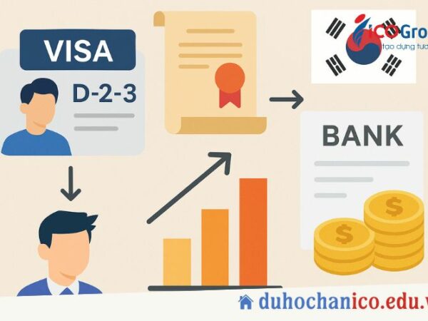 dieu kien xin visa d2-3